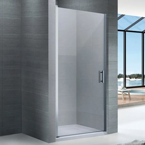 Madeira || 84cm nyíló zuhanyajtó, 190cm, 6mm, NANO
