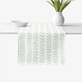 Goldea pamut asztali futó - skandináv levelek 50x160 cm
