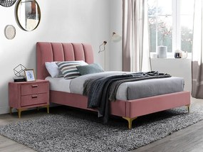 Mirage Velvet bársony ágykeret 90 cm Rózsaszín