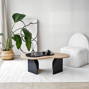 Melted - Sapphire Oak, Black