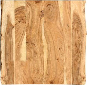 vidaXL tömör akácfa asztallap 58 x (50-60) x 2,5 cm