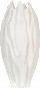 Korall csokortartó Váza fehér matt 37cm magas