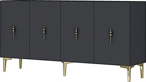 Salkım 150 - Gold, Anhtracite