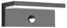 Brilagi-LED TESSI kültéri fali lámpa érzékelővel LED/10W/230V antracit IP54