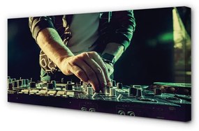 Canvas képek Konzol DJ fejhallgató 140x70 cm