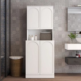 Lyon fürdőszobaszekrény, fehér, 70 cm – TR845HCT4401