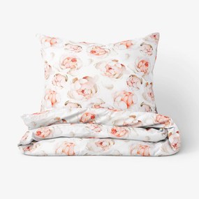 Goldea pamut ágyneműhuzat deluxe - illatos bazsarózsa 240 x 220 és 2db 70 x 90 cm