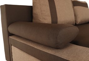 Kanapé, csokoládé/világos barna, BOLIVIA