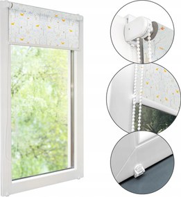 Gyerekszoba redőny Mintás beltéri redőny 86x220