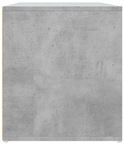 betonszürke szerelt fa sarokszekrény 160 x 40 x 45 cm