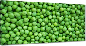 Vászonkép 120x60 Zöldborsó