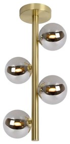 Lucide 45174/04/02 - Felületre szerelhető csillár TYCHO 4xG9/28W/230V arany