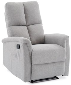 Fotoliu De Relaxare Și TV Culoare Gri A, Reglabil Manual, TB-916