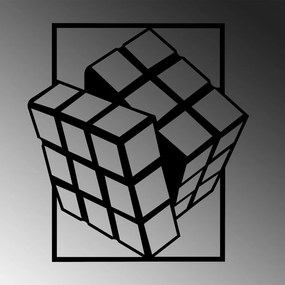 Rubik's fém fali dekoráció, 64×69 cm