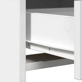 2 darabos öltözőasztal szett LED világítással fehér mérnöki fával