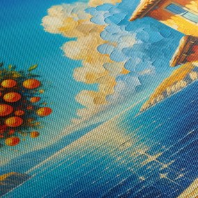 Kép - Ház narancsokkal II. (90x60 cm)