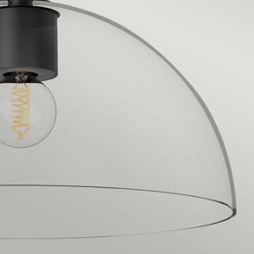 Alora Mood ALM-JUDE-SF-MB-CL JUDE mennyezeti lámpa 1xE27/60W/230V, Ø30,5 cm, fekete