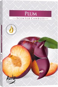 Teamécses paraffin szilva Bispol 6 db