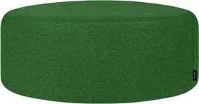 Zöld gyapjú puff Folk – noo.ma