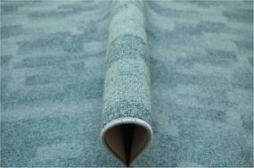 Hurkos Szőnyeg Strapabíró Divatos Melange Türkiz Árnyalatok Pave 150x300 cm