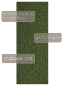 Zöld kültéri futószőnyeg 200x80 cm - NORTHRUGS