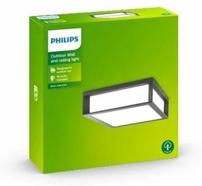 Philips 17184/93/16 Skies kültéri lámpatest 2x E27 42 W tápegység nélkül IP44, antracit