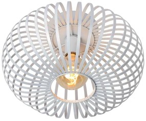 Lucide 78174/40/31 - Mennyezeti lámpa MANUELA 1xE27/60W/230V átm. 39,5 cm fehér