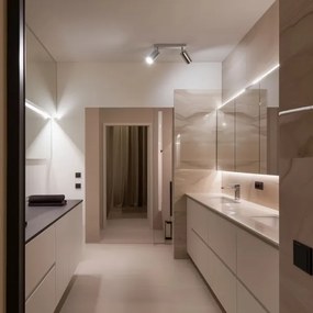 Brilagi - Fürdőszobai spotlámpa SELE 2xGU10/30W/230V IP44 fényezett króm