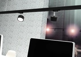 RENDL PIXIE háromáramkörös sínre fekete króm 230V LED GX53 7W