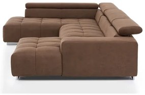 Sarokkanapé U alakban TROPEA balos barna