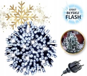 Lámpa 100 Led Hideg Fehér, Flash Fehér LAMP08B