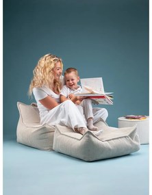 Krémszínű kordbársony gyerek babzsákfotel Chair – Wigiwama