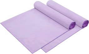 vidaXL Napozó törölközők 2 pcs Lila 210 x 75 cm Poliészter és poliamid