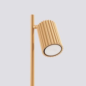 Sollux SL.1567 - Asztali lámpa KARBON 1xGU10/10W/230V arany