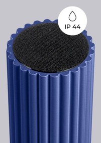 Kék mennyezeti lámpa üveg búrával ø 12 cm Orbital – Sollux