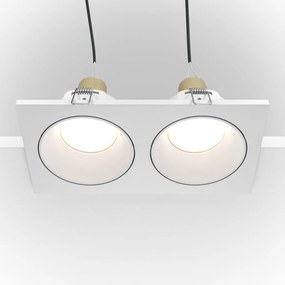 Maytoni ZOOM DL033-2-02W Beépíthető spotlámpa 2x50W/GU10 IP65