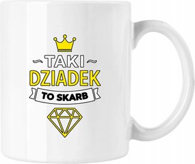 Bögre Ilyen Nagypapa Kincses Fehér 330ml