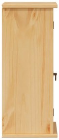 Corona tömör fenyőfa fali fürdőszobaszekrény 45 x 27 x 64,5 cm