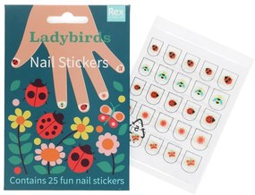 Kreatív készlet Ladybird – Nail stickers – Rex London