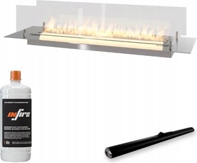 Biokandalló beépíthető bútor Inox 1000mm Szekrényégő