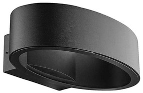 Prezent 31312 - LED Kültéri fali lámpa REBUS LED/5W/230V IP44 fekete