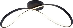 ZUMA LINE 19600C-BK ERDA Modern LED Mennyezeti Lámpa Fekete LED IP20