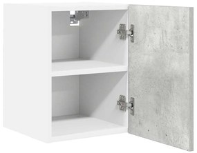 Függő szekrény Riga 2 pcs Beton szürke és fehér 30 x 31 x 40 cm