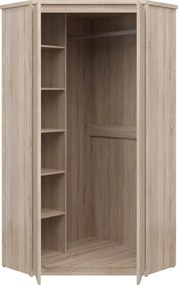 Sarokszekrény 2D, sonoma tölgy, NORTY TYP 27