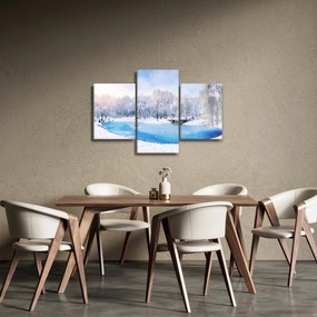 Kép - Jeges tó (90x60 cm)