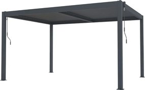 Bioklimatikus pergola G21 Austin 4x3 m, antracit, alumínium (63900801)