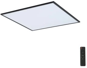 Brilagi - LED Dimmelhető lámpa SLIMFRAME LED/58W/230V 60x60 cm fekete + távirányító