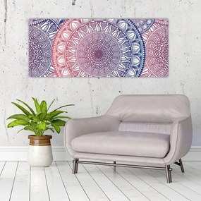 Mandala kép (120x50 cm)