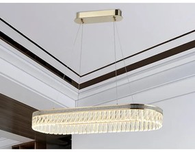 LED dimmelhető kristálycsillár zsinóron THALIA LED/50W/230V 3000-6000K + távirányító