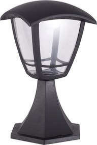 Ecolite Smd Led kültéri állványos lámpa 8W, 400lm, 3500K, IP44, fekete ZGL001B-S